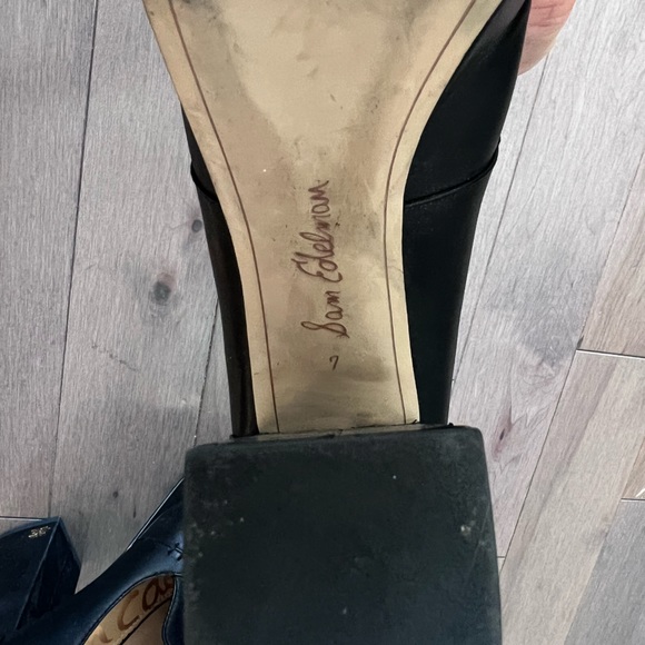 Sam Edelman "Aurelia" platform heeled loafers Sz 7 - Picture 2 of 4